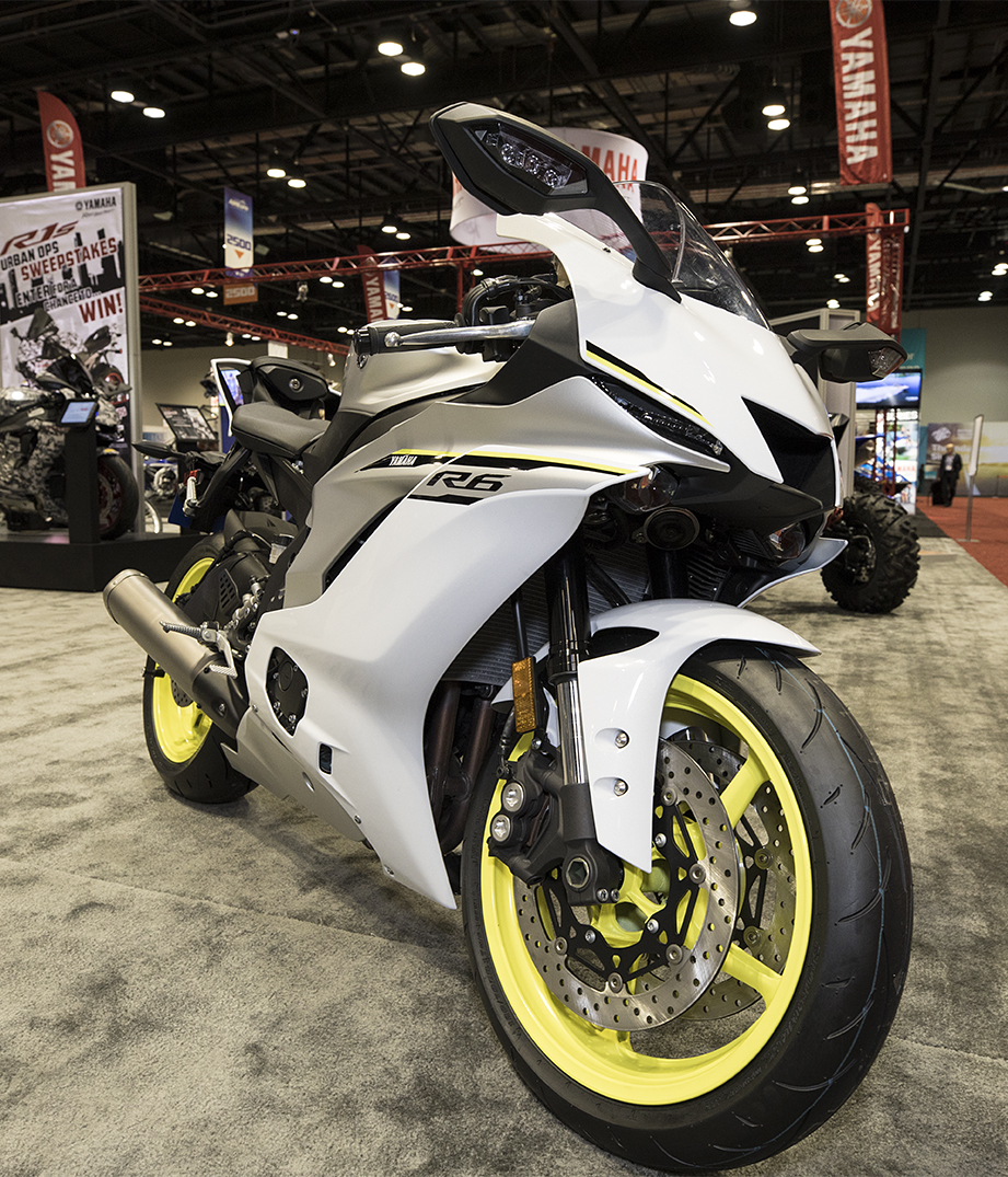 Yamaha's Global Debut of New YZF-R6 Highlights Opening Day at AIMExpo ...
