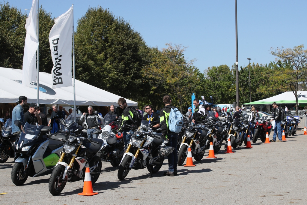 BMW Motorcycles at AIMExpo Outdoors
