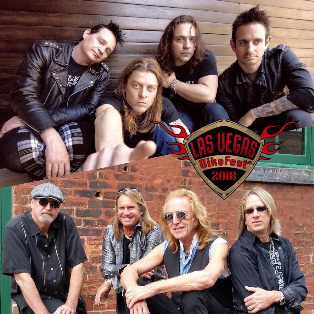 Puddle of Mudd and Foghat Performing Live at BikeFest
