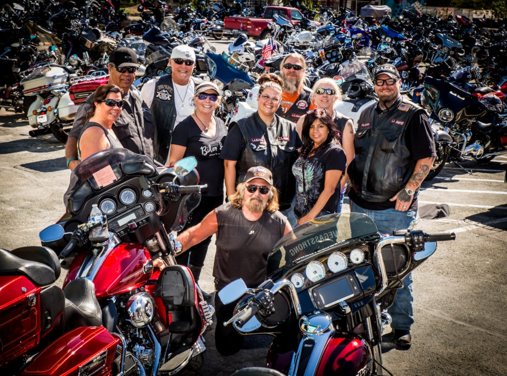 Riders at Las Vegas Bike Fest