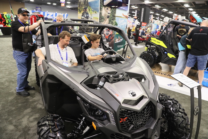 Can-Am SxS at AIMExpo